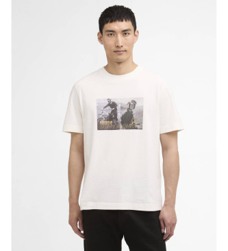 Barbour international Hellen Photographic T-shirt white