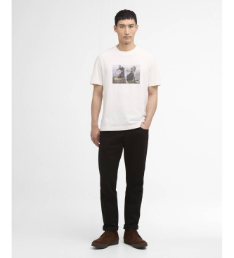 Barbour international Hellen Photographic T-shirt white