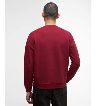 BARBOUR INTERNATIONAL Felpa rossa Morgan