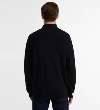 Barbour Maglione Crawley nero