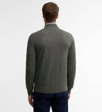 Barbour Chaqueta Essential Carn con panel acolchado verde