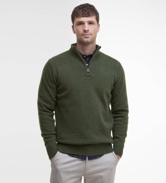 Barbour Maglione essenziale verde oliva