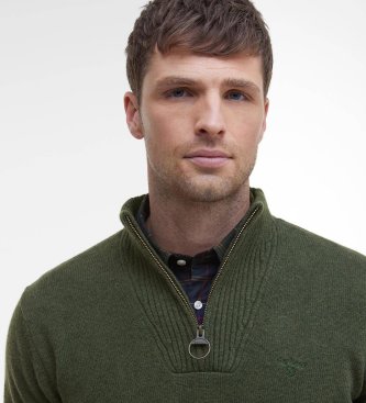 Barbour Maglione essenziale verde oliva