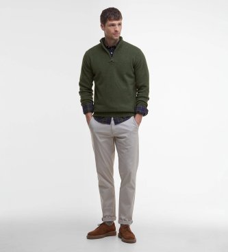 Barbour Maglione essenziale verde oliva
