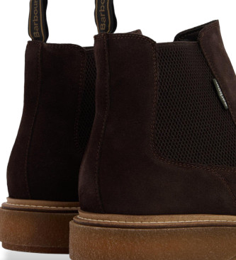 Barbour Botines de Piel Tinstone marrn