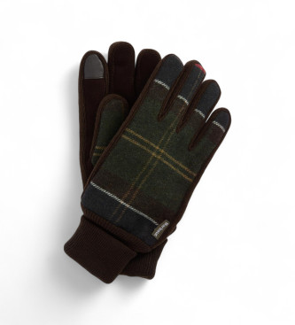 Barbour Hackney Tartan Handskar grn