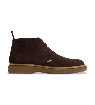 Barbour Blaine bruna lderskor
