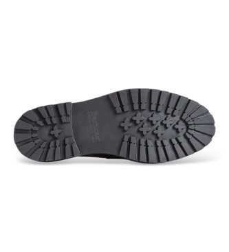 Barbour Mocasines de Piel Croxton negro