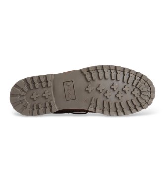 Barbour Brown Leather Deck Shoes