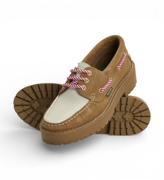 Barbour Darras b�tskor i beige l�der