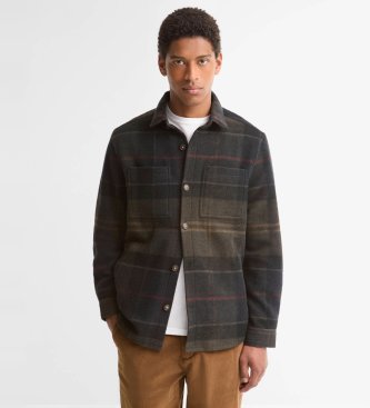 Barbour Sobrecamisa Woodlane de quadros multicolorido