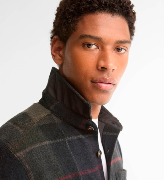 Barbour Sobrecamisa Woodlane de quadros multicolorido