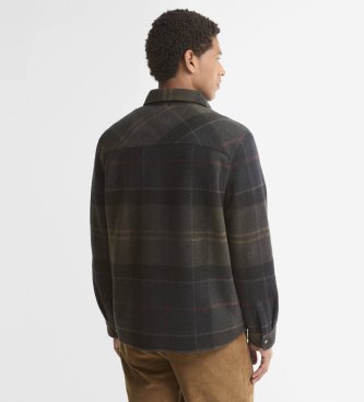 Barbour Sobrecamisa Woodlane de quadros multicolorido