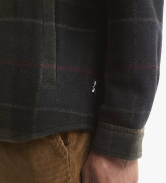 Barbour Sobrecamisa Woodlane de quadros multicolorido