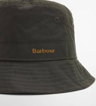 Barbour Belsay Wax hatt i grönt
