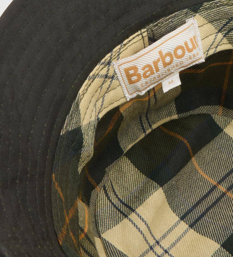 Barbour Belsay Wax hatt i grönt