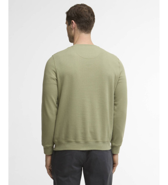 Barbour Sudadera con logotipo de piqu� verde