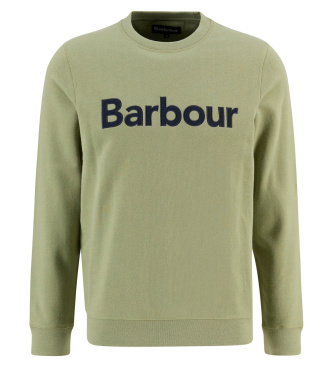Barbour Sudadera con logotipo de piqu� verde