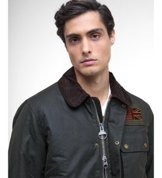 Barbour Werkersjack Wax donkergroen