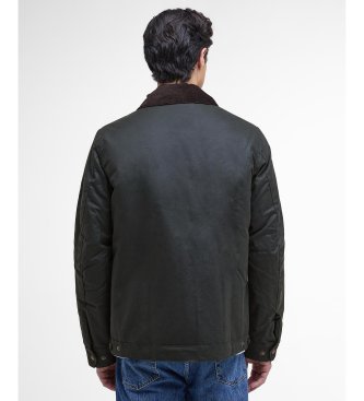 Barbour Werkersjack Wax donkergroen