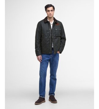 Barbour Werkersjack Wax donkergroen