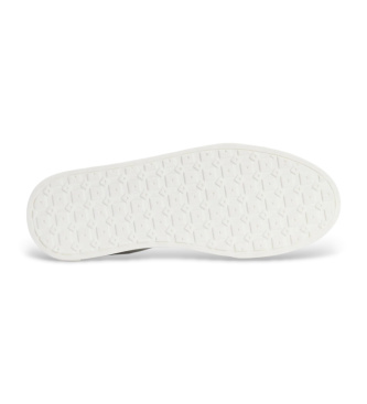 Barbour Zapatillas de piel Stannington Trainer blanco