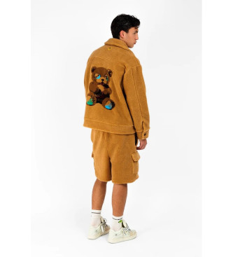 Barrow Casaco de peluche castanho