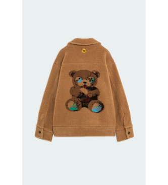 Barrow Casaco de peluche castanho
