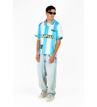 Barrow T-shirt de triacetato azul