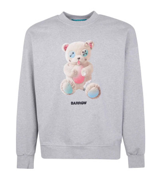 Barrow Camisola cinzenta com logtipo 