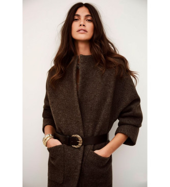 BA&SH Brown Claudy coat