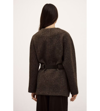 BA&SH Brown Claudy coat