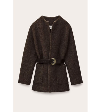 BA&SH Brown Claudy coat