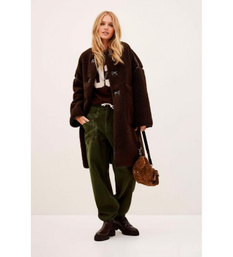 BA&SH Chocolate Millie Coat