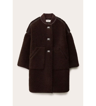 BA&SH Chocolate Millie Coat