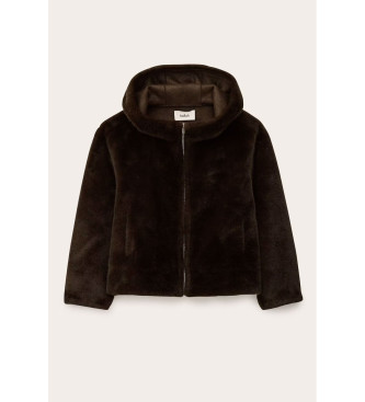 BA&SH Chocolate Pandy Coat