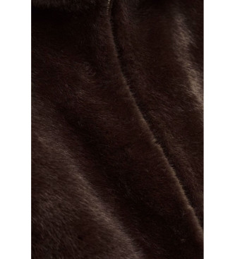 BA&SH Chocolate Pandy Coat