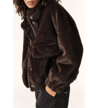 BA&SH Brown Paros coat