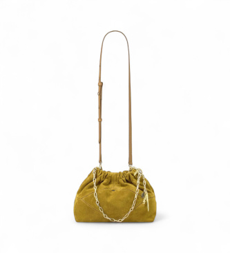 BA&SH Borsa M Suede June Tote senape