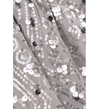 BA&SH Blouse Cara argent