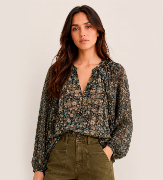 BA&SH Blusa Kross verde