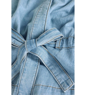 BA&SH Blusa Lavina azul