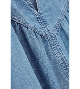 BA&SH Chemisier Lay bleu