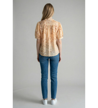 BA&SH Blusa Novella naranja