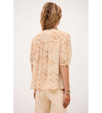 BA&SH Bluzka Novella pomarańczowa