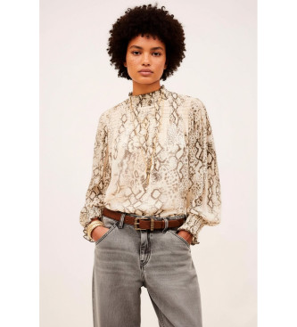 BA&SH Shamy beige blus