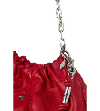 BA&SH June rdeča usnjena torba