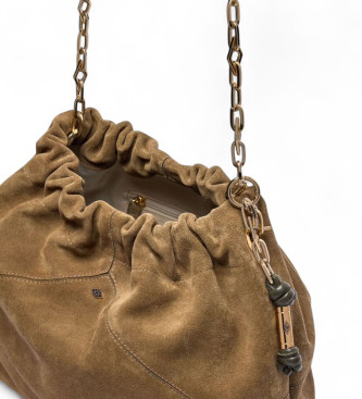 BA&SH Borsa in pelle verde giugno