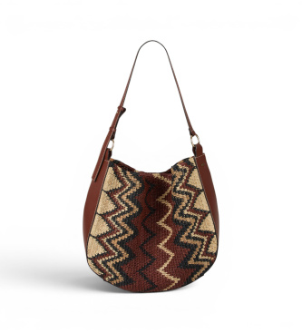 BA&SH Bolso Arya marrón
