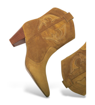 BA&SH Casey ankelst�vlar i brunt l�der